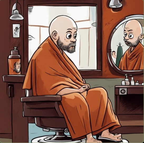   Монах и Зеркало